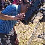 27.Observando manchas solares. Daniel Cabezas